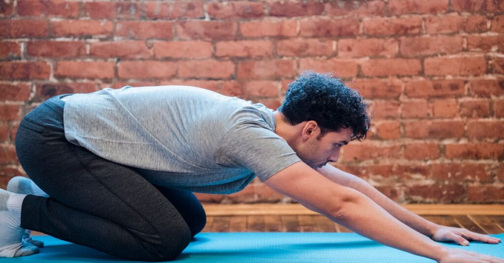 ヨガのやる気が出ない日に実践できる優しい対処法を提案するイメージ