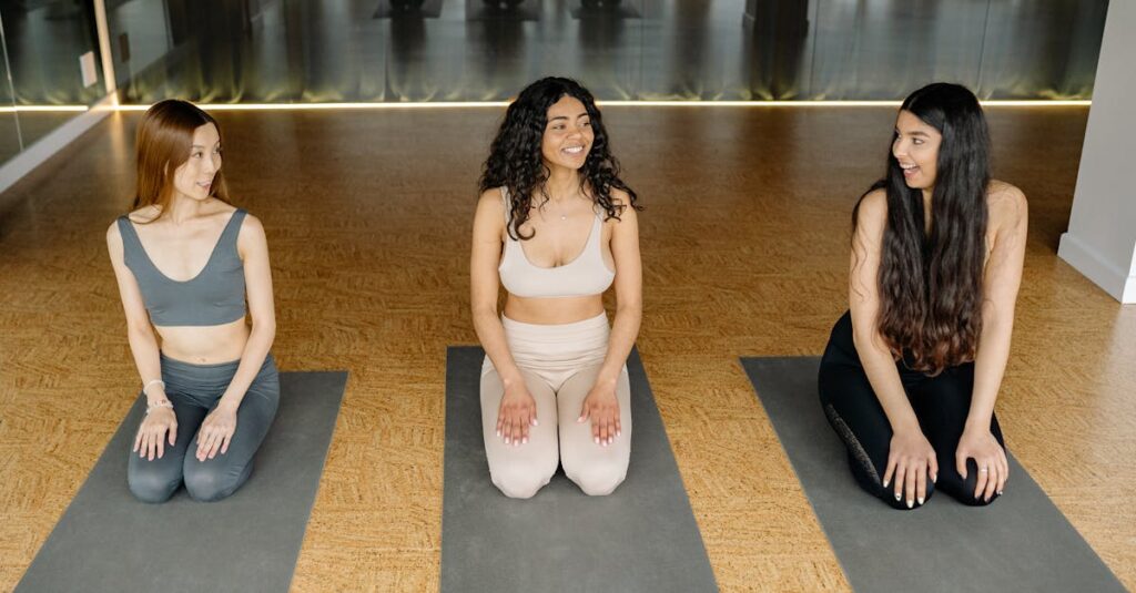 ヨガ教室選びで失敗して後悔している女性のイメージ画像